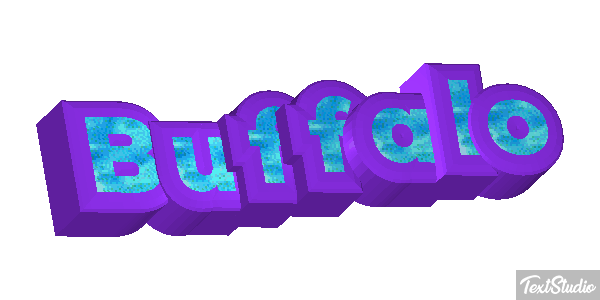 Buffalo Text effect