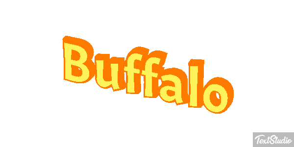 Buffalo Text effect