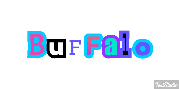 Buffalo Text effect