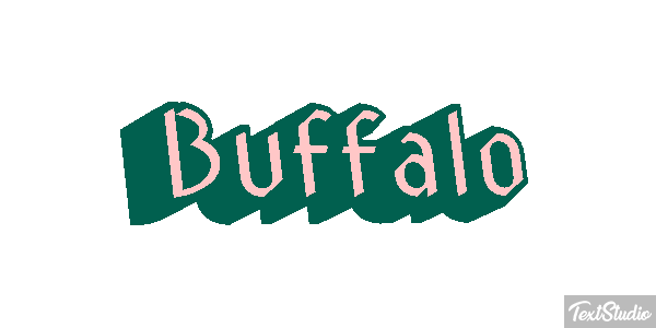 Buffalo Text effect