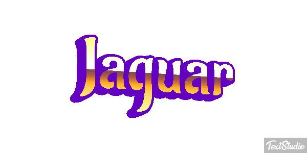Jaguar Efeito do texto