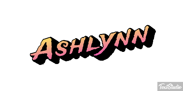 Ashlynn Texteffekt