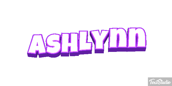 Ashlynn Texteffekt