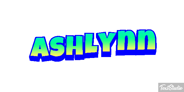 Ashlynn Texteffekt