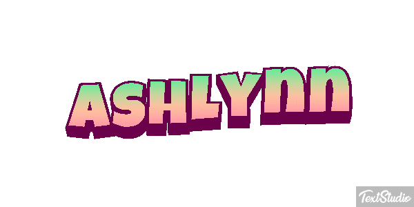 Ashlynn Texteffekt