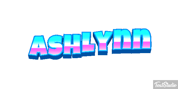 Ashlynn Texteffekt