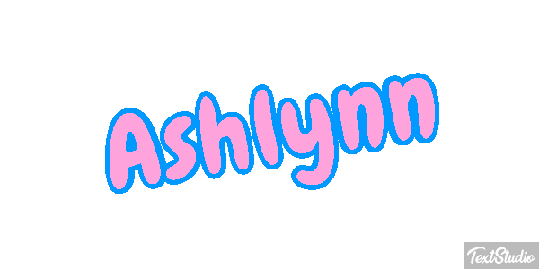 Ashlynn Texteffekt