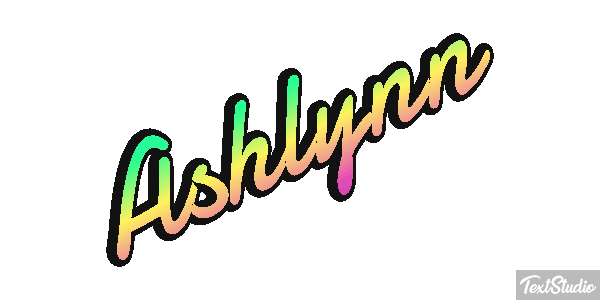 Ashlynn Texteffekt
