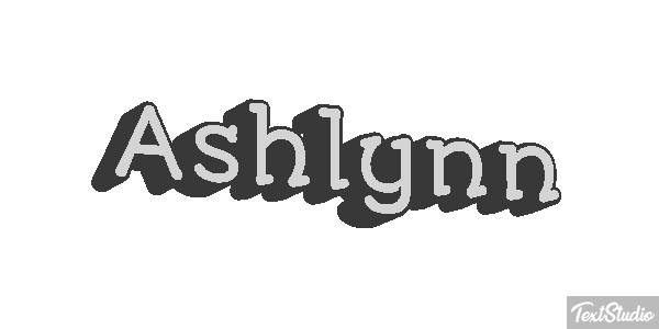 Ashlynn Texteffekt
