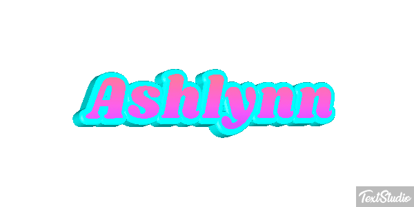 Ashlynn Texteffekt