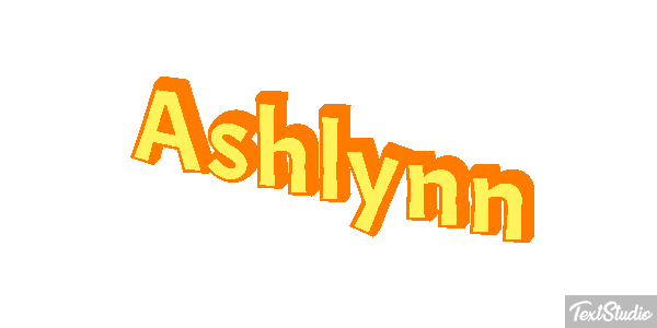 Ashlynn Texteffekt