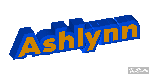 Ashlynn Texteffekt