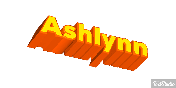 Ashlynn Texteffekt