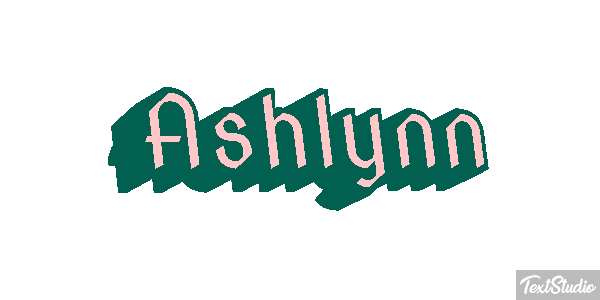 Ashlynn Texteffekt