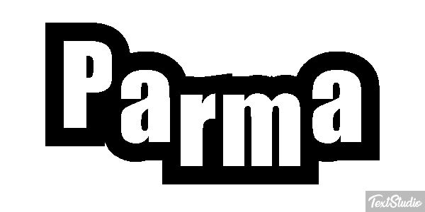 Parma Efecto de texto