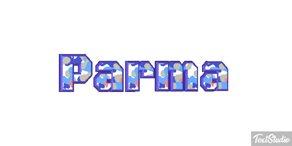 Parma Efecto de texto
