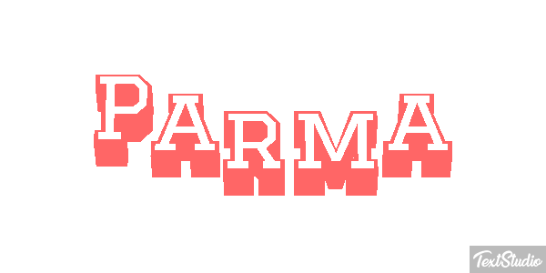 Parma Efecto de texto