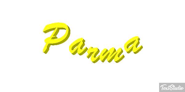 Parma Efecto de texto