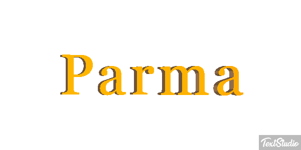 Parma Efecto de texto