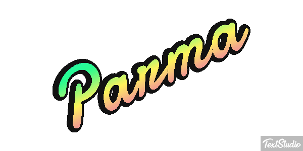 Parma Efecto de texto