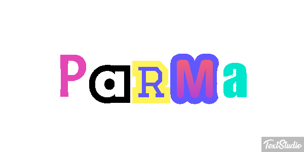 Parma Efecto de texto
