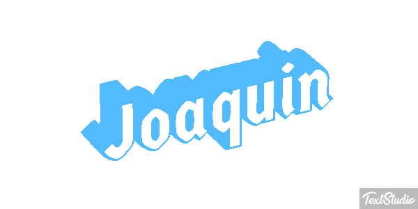 Joaquín Efecto de texto