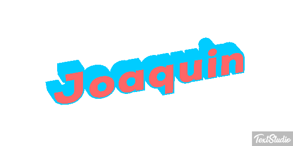 Joaquín Efecto de texto
