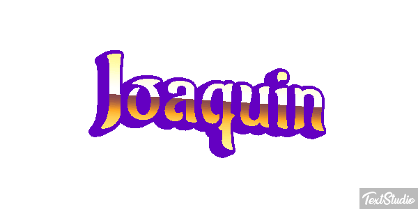Joaquín Efecto de texto