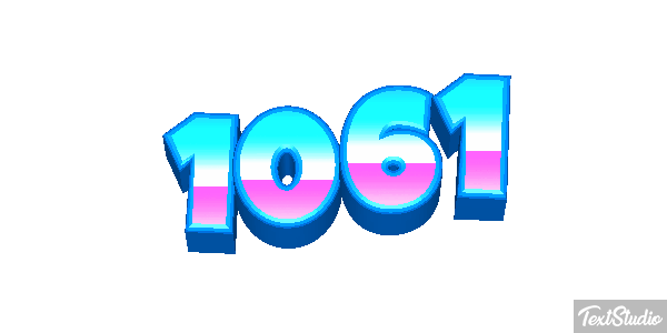 1061 Text effect