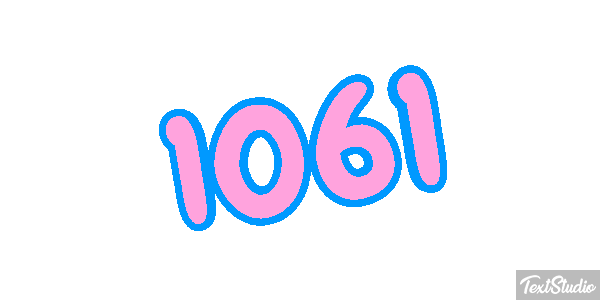 1061 Text effect