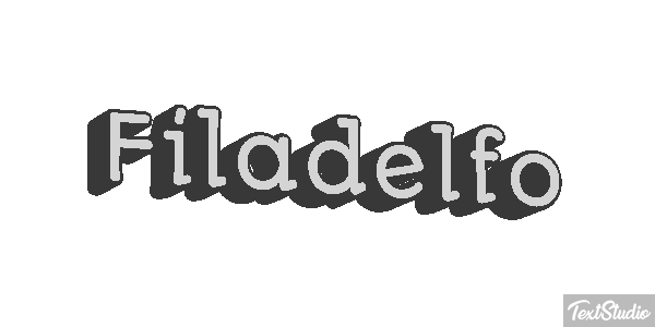 Filadelfo Effetto testo