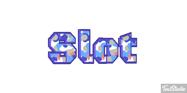 Slot Text effect