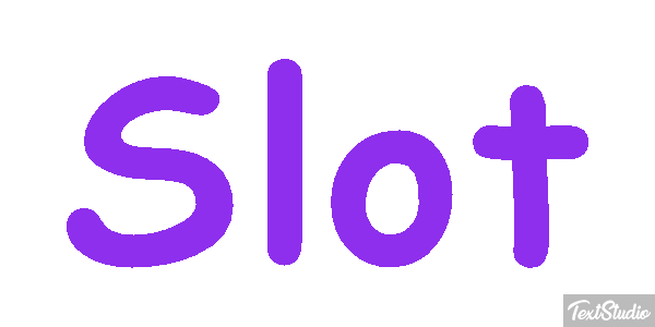 Slot Text effect