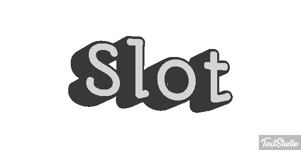 Slot Text effect