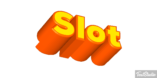 Slot Text effect