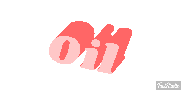 Oil Text effect