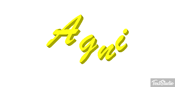 Agni Effet de texte