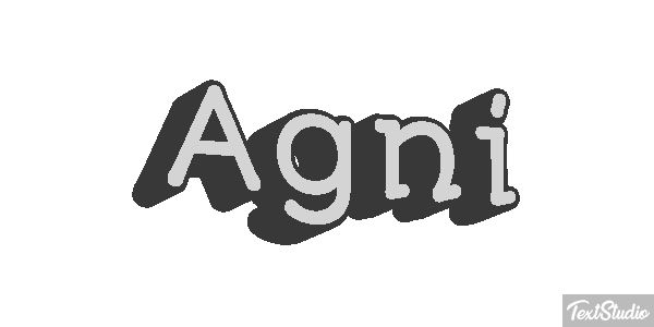 Agni Effet de texte
