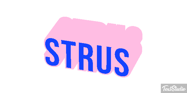 Struś Text effect