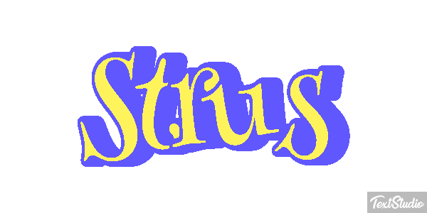 Struś Text effect