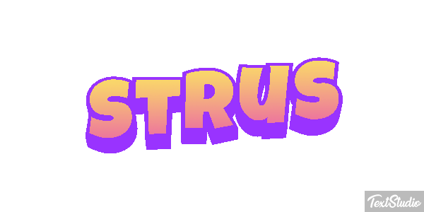 Struś Text effect