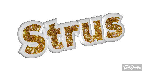 Struś Text effect