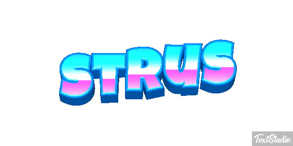 Struś Text effect