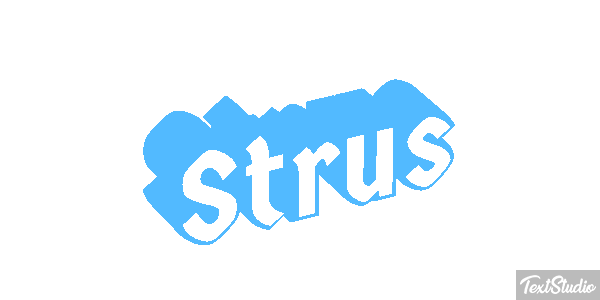 Struś Text effect