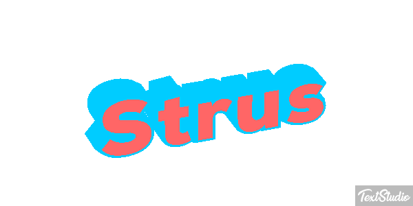 Struś Text effect