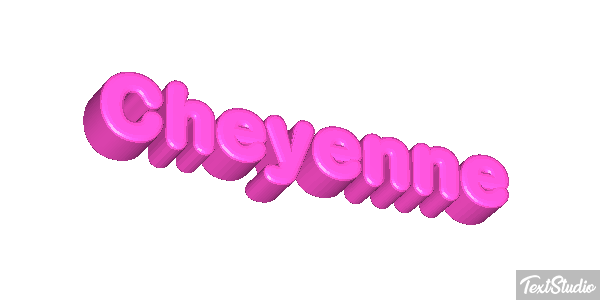 Cheyenne Effetto testo