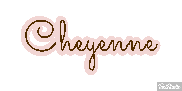 Cheyenne Effetto testo