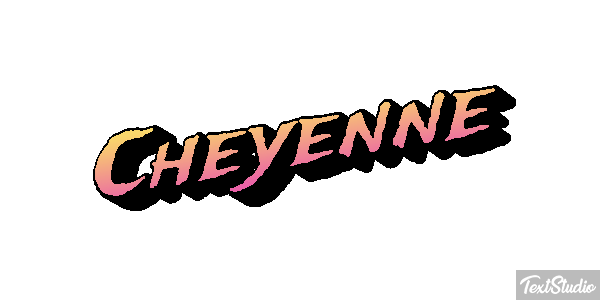 Cheyenne Effetto testo