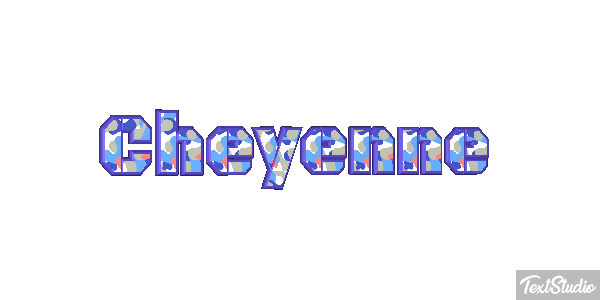 Cheyenne Effetto testo
