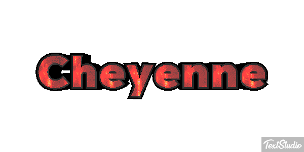 Cheyenne Effetto testo